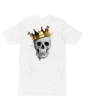 DTG T-shirt Men’s premium heavyweight tee - Skull