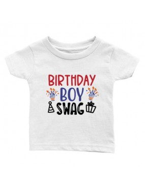 Classic Baby Crewneck T-shirt - Birthday boy swag