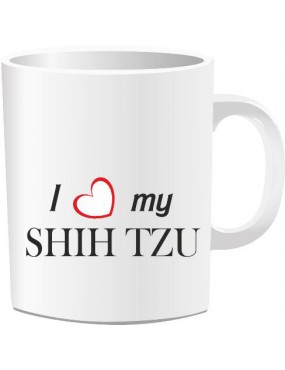 Mug - I love my shih tzu...