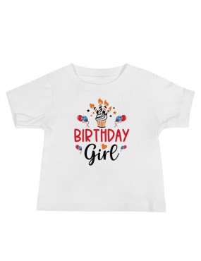 DTG Baby Staple Tee - Birthday girl
