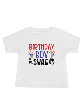 DTG Baby Staple Tee - Birthday boy swag